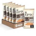 Keto & Paleo Sea Salt Pepper Pork Rinds 6-Pack
