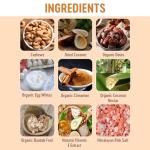 Organic Paleo Cashew Cinnamon Protein Bars - 10 Pack