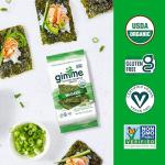 Gimme Organic Roasted Seaweed Snacks Variety Pack