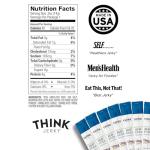 Think Jerky Original Beef Sticks - Keto Friendly Snack