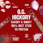 Righteous Felon Grass Fed Beef Sticks, 10 Count