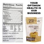 TATA RAW Sprouted Organic Walnuts - 1 lb