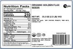 Yupik Organic Golden Flax Seeds - 2.2 lb Box