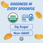 Organic Corn Flakes Cereal 3-Pack, Zero Sugar