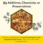 Pure Carpathian Raw Buckwheat Honey in Glass Jar