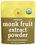 Organic Monk Fruit Sweetener, 3.5 oz Zero Calorie