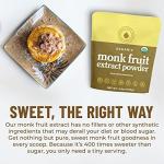 Organic Monk Fruit Sweetener, 3.5 oz Zero Calorie