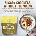 Organic Monk Fruit Sweetener, 3.5 oz Zero Calorie