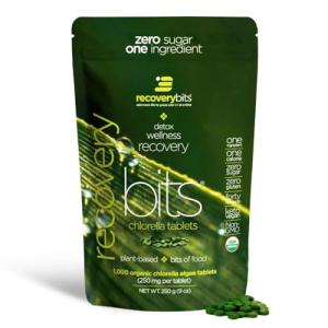 Organic Chlorella Tablets for Energy and Detox