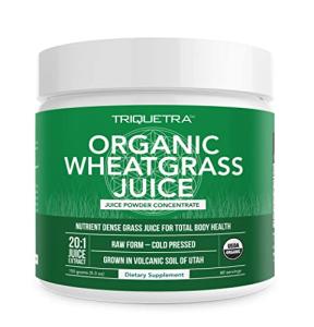 Organic Wheatgrass Juice Powder - 20:1 Concentrate