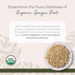 Organic Ginger Root for Tea, Baking, Cooking