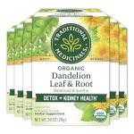 Organic Dandelion Leaf & Root Tea for Detox