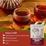 Organic Hawthorn Berry Tea - 32oz Herbal Blend
