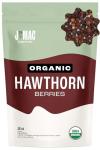 Organic Dried Hawthorn Berries - 16 oz Bag