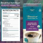 Teeccino Dark Roast Dandelion Herbal Tea Bags