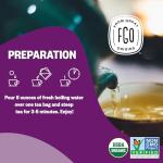 Organic Tulsi Holy Basil Tea Bags, 100 Count