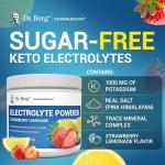 Dr. Berg Keto Electrolyte Powder - Strawberry Lemonade