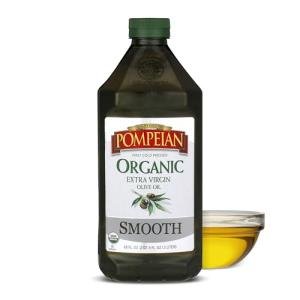 Pompeian Organic Smooth Extra Virgin Olive Oil 68 oz