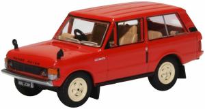 Oxford Range Rover Masai Red 1/76 Scale Model