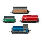 Hornby Diesel Mixed Freight Train Set - 00 Gauge
