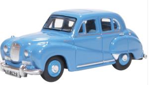 Oxford Austin Somerset Romney Blue 1/76 Scale Model