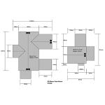 Manor Farmhouse Model Railway Building