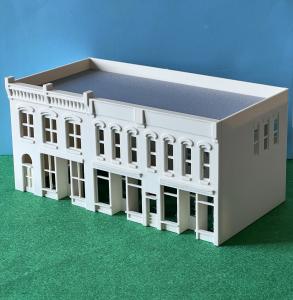 00 Gauge Terraced Shops Model Railway Scenery