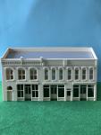 00 Gauge Terraced Shops Model Railway Scenery