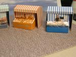 6 Market Stalls Model Railway Kit "00" Gauge