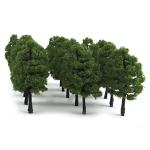 Pack of 70 Model Trees for Train Scenery