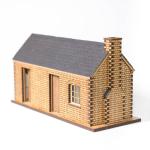 00 Gauge MDF Lineside Building - Permanent Way Hut
