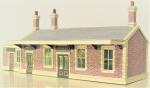 00 Gauge Card Kit - Country Station Building