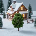 LIOOBO Miniature Trees for Model Railway Scenery