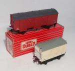 Hornby Dublo 00 Gauge Fruit and Refrigerator Vans