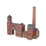 Metcalfe Boilerhouse Model with Chimney and Entrance