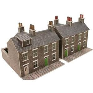 Metcalfe PN104 N Gauge Stone Terrace Houses Kit