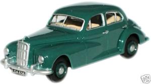 Oxford Morris Six Saloon Green 1/76 Scale Model