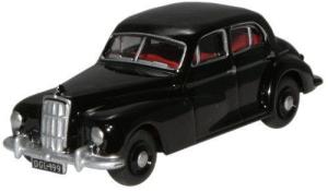 Oxford Morris Six Saloon Black 1/76 Scale Model