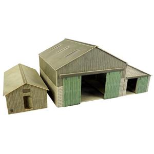 Metcalfe OO Gauge Manor Farm Cow Shed Kit