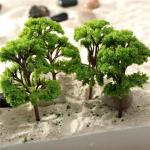 10PCS Miniature Model Trees for Diorama Scenery