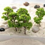 10PCS Miniature Model Trees for Diorama Scenery
