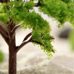 Pack of 10 Miniature Model Trees for Dioramas