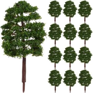 Miniature Green Tree for Model Railways 9cm
