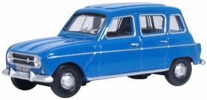 Oxford Renault 4 Blue Model 1/76 Scale