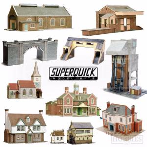 Superquick OO HO Gauge Model Building Kits