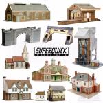 Superquick OO HO Gauge Model Building Kits