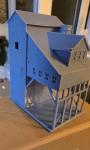 00 Gauge Unpainted Industrial Building Model