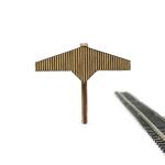 WWS OO Gauge Model Railway Station Platforms & Canopies