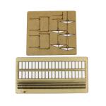 WWS OO Gauge Model Railway Station Platforms & Canopies