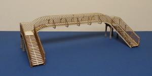 OO Gauge LMS Style Platform Footbridge Model